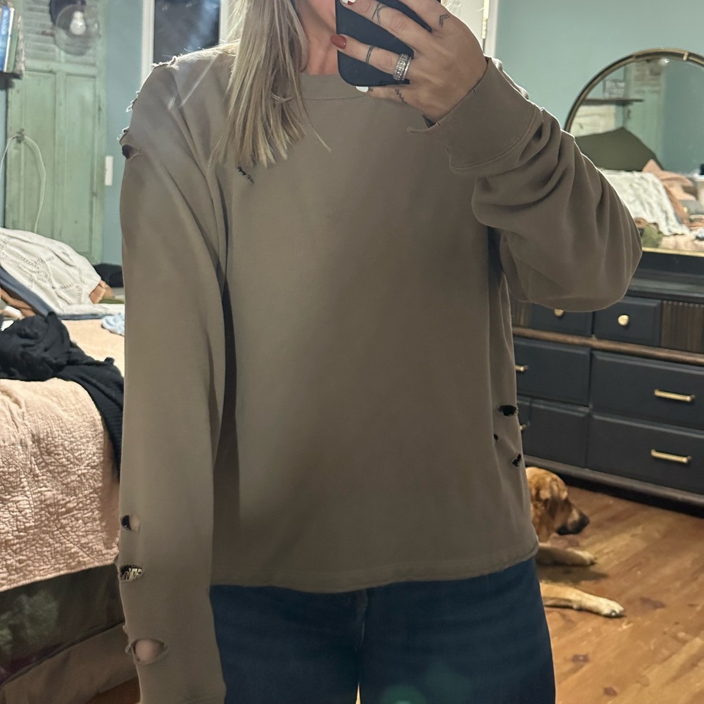 Stylish Tan Women's Top